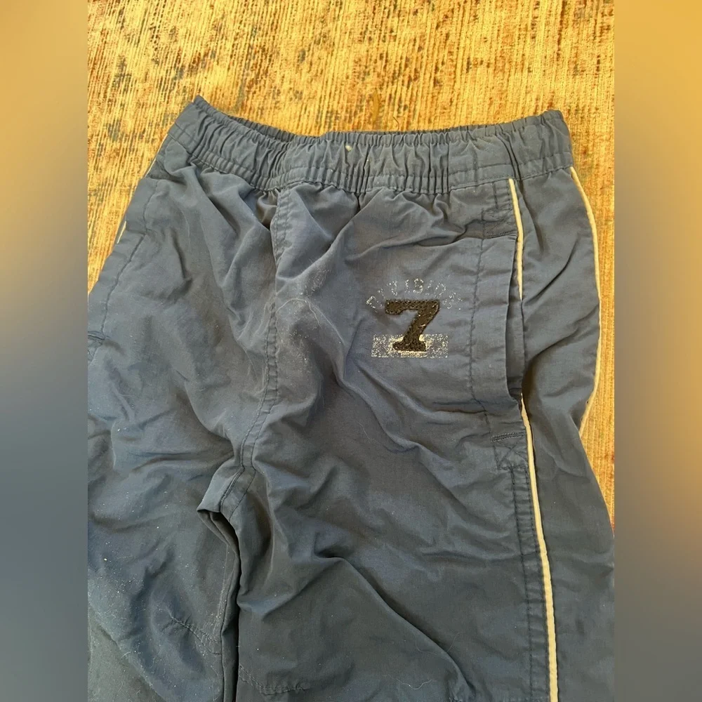 Place Navy Blue Kids Joggers with White Trim
